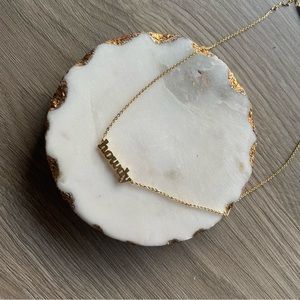 Howdy 18K Gold Vermeil Necklace